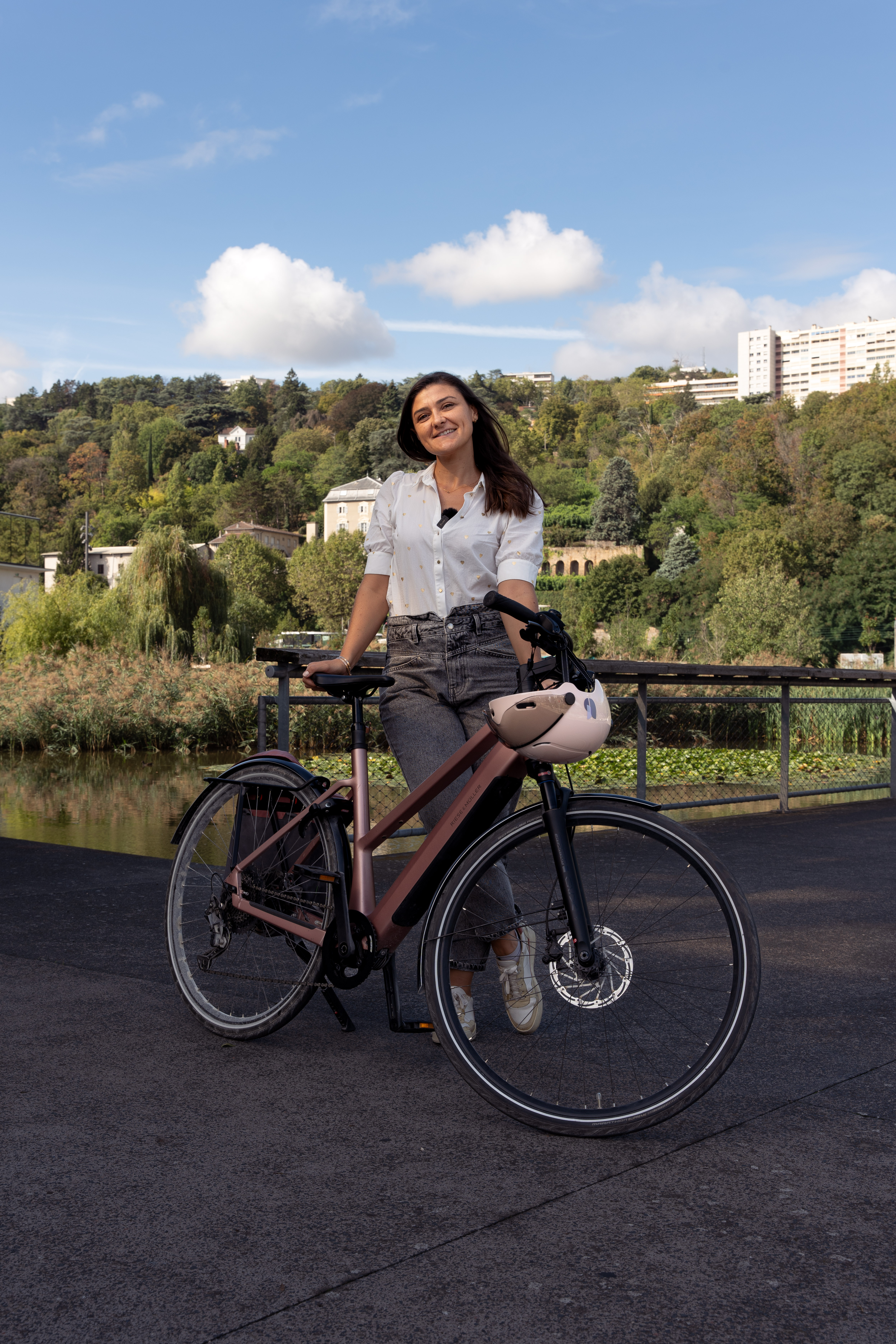Ophélie Laffuge, experte vélo féminin